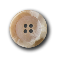 Beige naturfb. marmorierter Kunststoff Knopf wie Stein Beige naturfb. marmorierter Kunststoff Knopf wie Stein