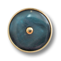 www.knopfparadies.de - 6031pt - Petrolfarbene Blazerknöpfe mit goldfarbenem Rand www.knopfparadies.de - 6031pt - Petrolfarbene Blazerknöpfe mit goldfarbenem Rand
