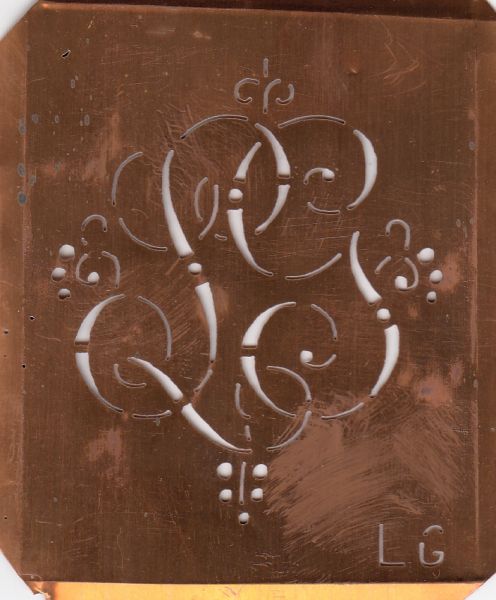 Monogrammschablone - LG-sch-561