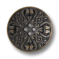 Extravagante altmessingfarbene Metallknöpfe mit Nostalgie Durchbruchmuster Extravagante altmessingfarbene Metallknöpfe mit Nostalgie Durchbruchmuster