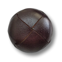 www.knopfparadies.de - 1296db - Dunkelbraune Lederknöpfe mit klassischem Flechtmuster www.knopfparadies.de - 1296db - Dunkelbraune Lederknöpfe mit klassischem Flechtmuster