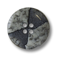 Schöner grau-schwarzer Knopf Schöner grau-schwarzer Knopf