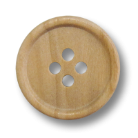 Wenig gemaserte Olivenholzknöpfe in hellbraun / beige mit vier Löchern Wenig gemaserte Olivenholzknöpfe in hellbraun / beige mit vier Löchern