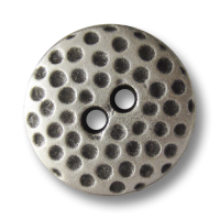 www.Knopfparadies.de - 4143as - Pfiffige Metallknöpfe in Silber mit Punkten www.Knopfparadies.de - 4143as - Pfiffige Metallknöpfe in Silber mit Punkten