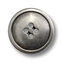 www.knopfparadies.de - 6284as - Flache, altsilberfarbene Metallknöpfe mit vier Löchern www.knopfparadies.de - 6284as - Flache, altsilberfarbene Metallknöpfe mit vier Löchern