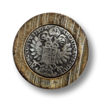 www.knopfparadies.de - 4588hb - Besonders authentische Trachtenknöpfe mit Österreichischem Münzmotiv www.knopfparadies.de - 4588hb - Besonders authentische Trachtenknöpfe mit Österreichischem Münzmotiv