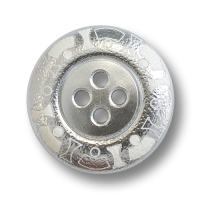 www.knopfparadies.de - 6018si - Silberfarbene Kunststoffknöpfe mit vier Löchern www.knopfparadies.de - 6018si - Silberfarbene Kunststoffknöpfe mit vier Löchern