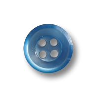 Perlmuttartig glänzende blaue 4-Loch-Blusenknöpfe Perlmuttartig glänzende blaue 4-Loch-Blusenknöpfe