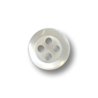 www.knopfparadies.de - 6286we - Weiß schimmernde, winzige Vierlochknöpfe aus Kunststoff www.knopfparadies.de - 6286we - Weiß schimmernde, winzige Vierlochknöpfe aus Kunststoff