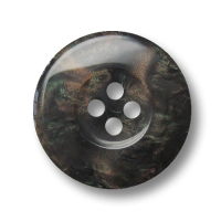 Edle grün braun melierte Vierloch Kunststoff Knöpfe mit Perlmutt Effekt Edle grün braun melierte Vierloch Kunststoff Knöpfe mit Perlmutt Effekt