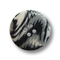 www.knopfparadies.de - k370sw - Attraktive schwarz-weiße Kunststoffknöpfe www.knopfparadies.de - k370sw - Attraktive schwarz-weiße Kunststoffknöpfe