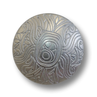www.knopfparadies.de - 4575si - Matt silberfarbene Metallknöpfe, zart gemustert www.knopfparadies.de - 4575si - Matt silberfarbene Metallknöpfe, zart gemustert