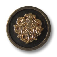 www.Knopfparadies.de - 1523mg - Prächtige Wappenknöpfe aus Metall in Messing & Gold www.Knopfparadies.de - 1523mg - Prächtige Wappenknöpfe aus Metall in Messing & Gold