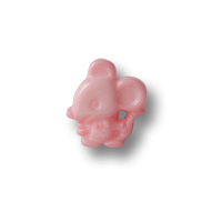 www.Knopfparadies.de - 4014rs - Zauberhafte figürliche Mausknöpfe aus Kunststoff in Rosa www.Knopfparadies.de - 4014rs - Zauberhafte figürliche Mausknöpfe aus Kunststoff in Rosa