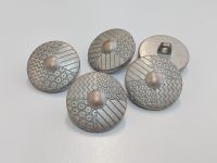 Vorschau: www.knopfparadies.de - 6006go - Silberfarben gekalkt kupferfarbene Kunststoffknöpfe Vorschau: www.knopfparadies.de - 6006go - Silberfarben gekalkt kupferfarbene Kunststoffknöpfe