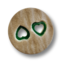 www.knopfparadies.de - 6171gn - Zuckersüße Trachtenknöpfe mit Herzchen als Knopflöchern www.knopfparadies.de - 6171gn - Zuckersüße Trachtenknöpfe mit Herzchen als Knopflöchern