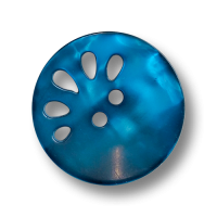 www.knopfparadies.de - 6654bl - Blaue schimmernde Kunststoffknöpfe Durchbruchmuster www.knopfparadies.de - 6654bl - Blaue schimmernde Kunststoffknöpfe Durchbruchmuster