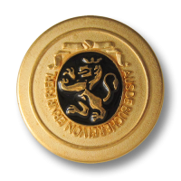 www.Knopfparadies.de - 0311sc - Edle Metallknöpfe in Gold und Schwarz mit Löwen Motiv www.Knopfparadies.de - 0311sc - Edle Metallknöpfe in Gold und Schwarz mit Löwen Motiv