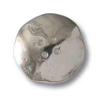 Unrunder Metall Ösen Knopf mit unechten Knopflöchern Unrunder Metall Ösen Knopf mit unechten Knopflöchern