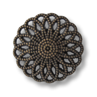 Besonders edler Knopf mit filigranem Durchbruchmuster Besonders edler Knopf mit filigranem Durchbruchmuster