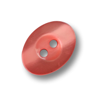 www.knopfparadies.de - 6866pi - Ovale, lachsrot schimmernde Kunststoffknöpfe mit zwei Knopflöchern www.knopfparadies.de - 6866pi - Ovale, lachsrot schimmernde Kunststoffknöpfe mit zwei Knopflöchern