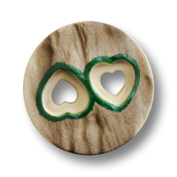 Trachtenknöpfe mit Herz Knopflöchern Trachtenknöpfe mit Herz Knopflöchern