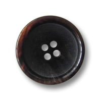 www.Knopfparadies.de - 1282br - Edle braune Büffelhornknöpfe mit vier Knopflöchern www.Knopfparadies.de - 1282br - Edle braune Büffelhornknöpfe mit vier Knopflöchern