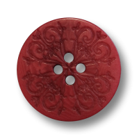 www.knopfparadies.de - 6584ro - Weinrote Steinnussknöpfe mit filigranem, floralem Muster www.knopfparadies.de - 6584ro - Weinrote Steinnussknöpfe mit filigranem, floralem Muster