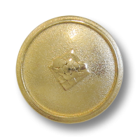 Matt goldfarbener Metallknopf Matt goldfarbener Metallknopf