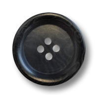 www.knopfparadies.de - 6524sc - Schlichte Steinnussknöpfe mit vier Löchern und schwarzer Vorderseite www.knopfparadies.de - 6524sc - Schlichte Steinnussknöpfe mit vier Löchern und schwarzer Vorderseite
