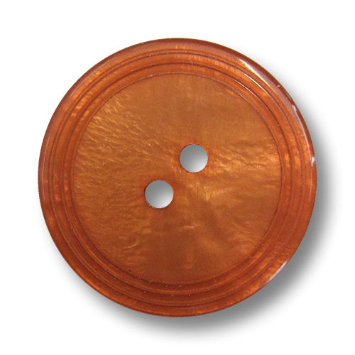 www.Knopfparadies.de - 1659ap - Apricot bis orangefarbene Kunststoffknöpfe in Perlmutt Optik