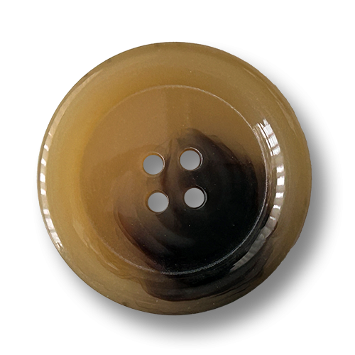 Beige braun melierte 4-Loch-Knöpfe in mehreren Größen - Mantelknöpfe