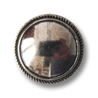 Glänzende Metall Ösen Knöpfe mit gekördeltem Rand silber/goldfarben - Staffelpreise! Glänzende Metall Ösen Knöpfe mit gekördeltem Rand silber/goldfarben - Staffelpreise!
