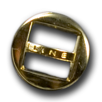 Knöpfe wie kleine Gürtelschnallen Knöpfe wie kleine Gürtelschnallen