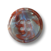 Aubergine-hellblau marmorierte Kunststoffknöpfe mit 4-Löchern Perlmutt-Effekt Aubergine-hellblau marmorierte Kunststoffknöpfe mit 4-Löchern Perlmutt-Effekt