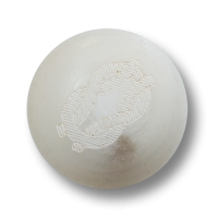 www.knopfparadies.de - 2211we - Weiße Kunststoffknöpfe mit Kordelmotiv www.knopfparadies.de - 2211we - Weiße Kunststoffknöpfe mit Kordelmotiv