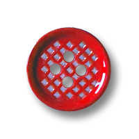 Hübsche rote, sportliche 4-Loch-Blusenknöpfe -Gittermuster Hübsche rote, sportliche 4-Loch-Blusenknöpfe -Gittermuster