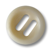 Naturfarbener echter Steinnuss Knopf mit Schlitzen Naturfarbener echter Steinnuss Knopf mit Schlitzen