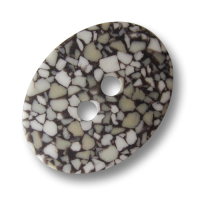 www.Knopfparadies.de - 5246br - Ovale Kunststoffknöpfe mit Mosaik Muster www.Knopfparadies.de - 5246br - Ovale Kunststoffknöpfe mit Mosaik Muster