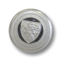 Silber-schwarzer Blazerknopf Silber-schwarzer Blazerknopf