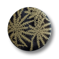 www.knopfparadies.de - 6139gs - Schwarz-goldfarbene Kunststoffknöpfe mit Palmenmuster www.knopfparadies.de - 6139gs - Schwarz-goldfarbene Kunststoffknöpfe mit Palmenmuster