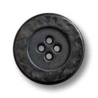 www.knopfparadies.de - 6836ei - Dunkel eisenfarbene Metallknöpfe mit vier Knopflöchern www.knopfparadies.de - 6836ei - Dunkel eisenfarbene Metallknöpfe mit vier Knopflöchern