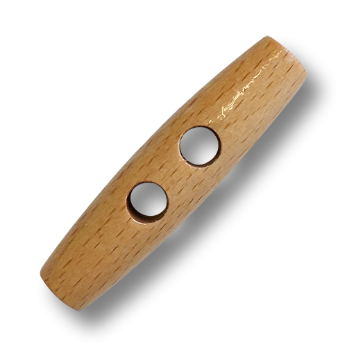 Hlassische, helle Knebelknöpfe aus Holz