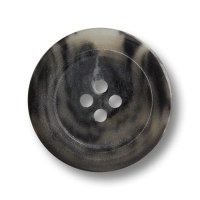 Klassische hellgrau schwarz marmorierte Vierloch Kunststoff Knöpfe Klassische hellgrau schwarz marmorierte Vierloch Kunststoff Knöpfe