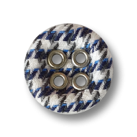 www.Knopfparadies.de - 5949ha - Nostalgische Stoffknöpfe mit Hahnentrittmuster www.Knopfparadies.de - 5949ha - Nostalgische Stoffknöpfe mit Hahnentrittmuster