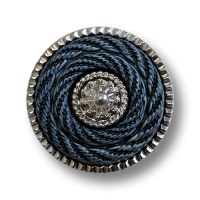 www.knopfparadies.de - 6256sb - Wunderschöne Kunststoffknöpfe in Taubenblau und Silber www.knopfparadies.de - 6256sb - Wunderschöne Kunststoffknöpfe in Taubenblau und Silber