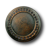 Alt wirkender Metall Knopf für Mittelalter / Larp Alt wirkender Metall Knopf für Mittelalter / Larp