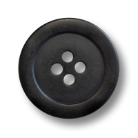 www.knopfparadies.de - 4583sc - Matt schwarze Mantelknöpfe aus Kunststoff www.knopfparadies.de - 4583sc - Matt schwarze Mantelknöpfe aus Kunststoff