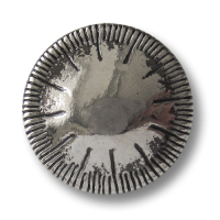 Glänzender silberfarb. Metall Knopf mit Ziffernblatt Glänzender silberfarb. Metall Knopf mit Ziffernblatt