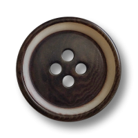 www.knopfparadies.de - 6418br - Braune Steinnussknöpfe mit hellgrau eingefasstem Rand www.knopfparadies.de - 6418br - Braune Steinnussknöpfe mit hellgrau eingefasstem Rand